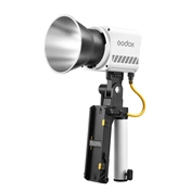 Godox ML60II BI Portable LED Lighti1Bi Color) with AK B01 Holding Handle and Battery Support Kit