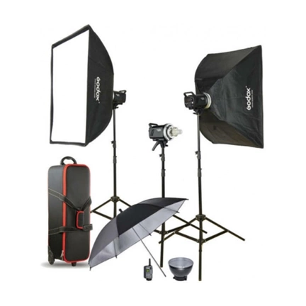 Godox MS300-D vakuszett (3 x 300Ws)