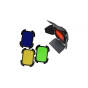 Godox Négyszárnyú fényterelő és színszűrő szett AD200 vakuhoz (BD-07)