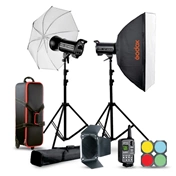 Godox QTII 2xQT400IIM Studio flash kit