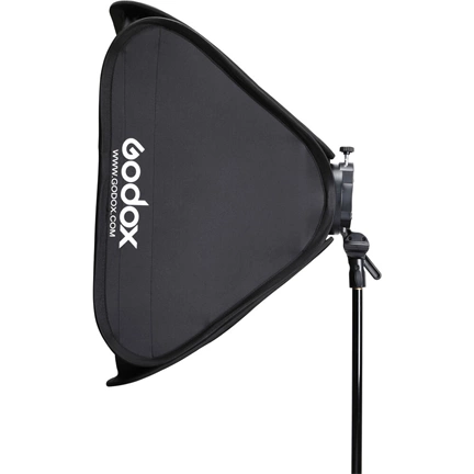 Godox S2-type Bracket Bowens + Softbox 60x60cm + Grid