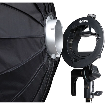 Godox S2-type Bracket Bowens + Softbox 60x60cm + Grid