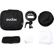 Godox S2-type Bracket Bowens + Softbox 60x60cm + Grid