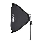 Godox S2-type Bracket Bowens + Softbox 80x80cm + Grid