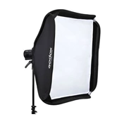 Godox S2-type Bracket Bowens + Softbox 80x80cm + Grid