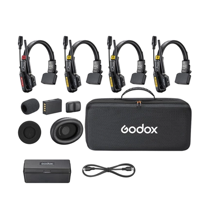 Godox Skytalk Air 4S Intercom System For 4 Person