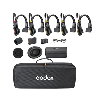 Godox Skytalk Air 5S Intercom System For 5 Person