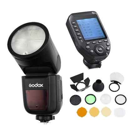 Godox Speedlite V1 Canon X PRO II Trigger Accessories Kit