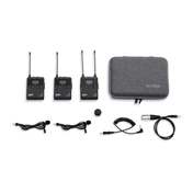 Godox UHF Wireless & Lavalier Microphone Double Kit (2x TX1 /1x RX1 /2x LMS-12 AXL) Godox UHF Wireless & Lavalier Microphone Double Kit (2x TX1 /1x RX1 /2x LMS-12 AXL)