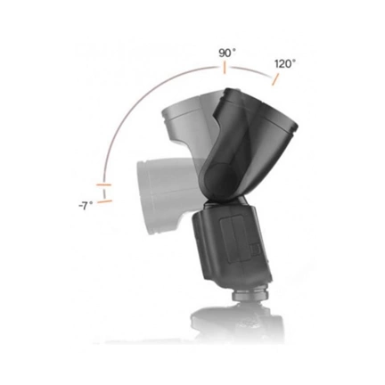 Godox V1-C körfejű rendszervaku TTL HSS Canon