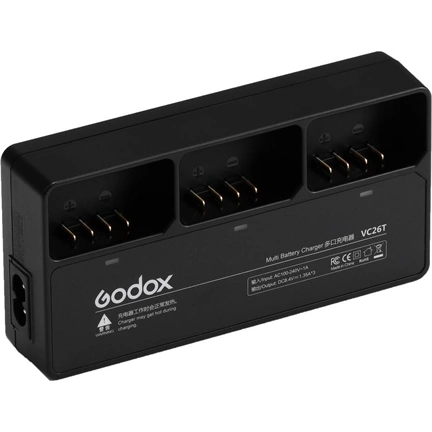 Godox V1 Multiple Battery Charging Station VC26T