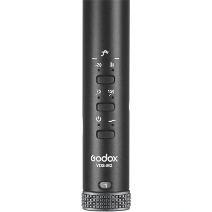 Godox VDS-M2 Supercardioid Kondenzátor Shotgun Mikrofon