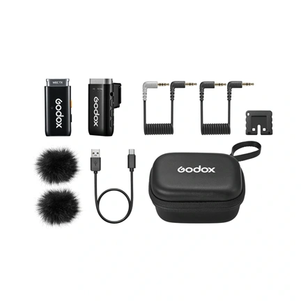 Godox WEC-S Kit1 2.4GHz Vezeték nélküli mikrofonrendszer (Sony verzió)