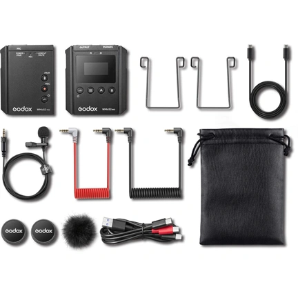 Godox WMicS2 Kit 1 UHF Vezeték nélküli mikrofonrendszer