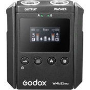 Godox WMicS2 Kit 2 UHF Vezeték nélküli mikrofonrendszer