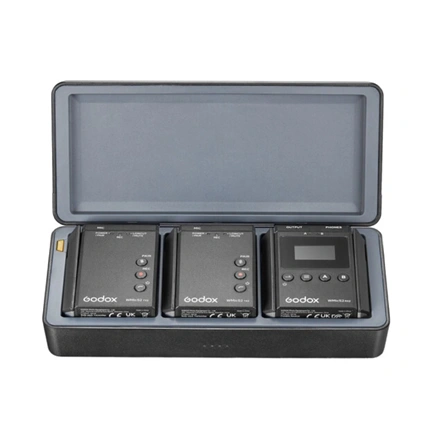 Godox WMicS2 Kit 2 UHF Vezeték nélküli mikrofonrendszer