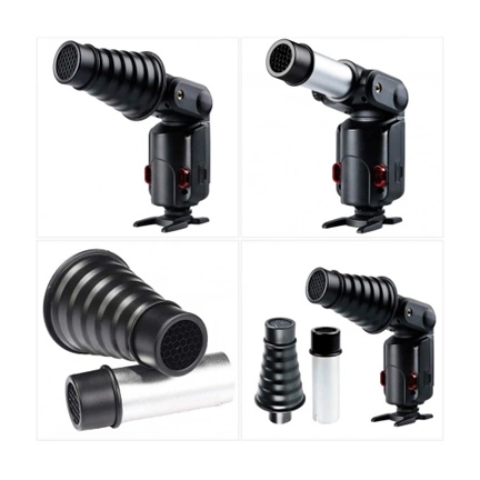 Godox Witstro AD-S9 szűkítő (Godox AD200 AD200PRO AD180 AD360 AD360II zsebvakuhoz)
