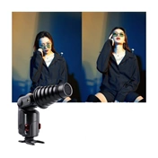 Godox Witstro AD-S9 szűkítő (Godox AD200 AD200PRO AD180 AD360 AD360II zsebvakuhoz)