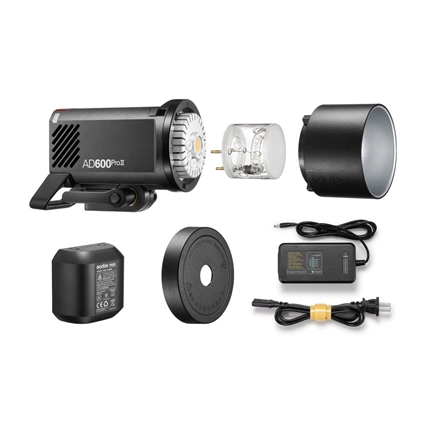 Godox AD600PROII TTL akkumulátoros stúdióvaku