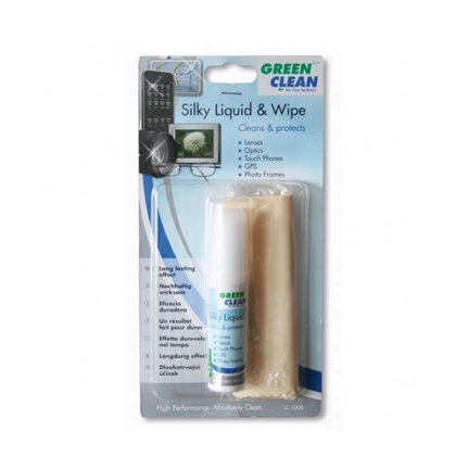 Green-Clean lencse/üvegtisztító szett