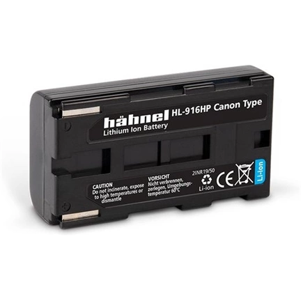 HAHNEL HL-916HP akkumulátor (Canon BP-911/916 2600 mAh)