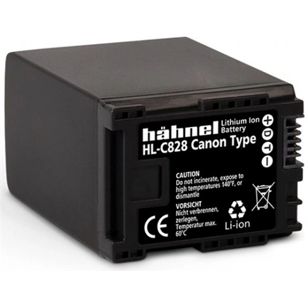 HAHNEL HL-C828 akkumulátor (Canon BP-828 2760 mAh)