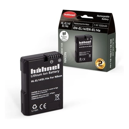 HAHNEL HL-EL14/14A  akkumulátor (Nikon EN-EL14/14A 1050 mAh)