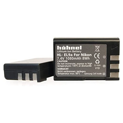 HAHNEL HL-EL9A akkumulátor (Nikon EN-EL9a 1080mAh)