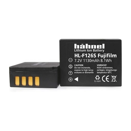 HAHNEL HL-F126S akkumulátor (Fuji NP-126S 1130mAh)