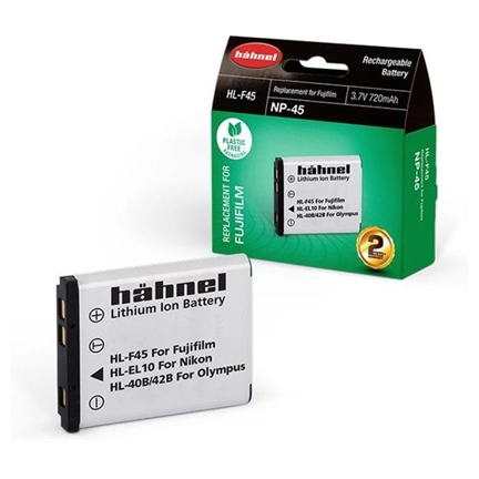 HAHNEL HL-F45 akkumulátor (Fuji NP-45 720 mAh)