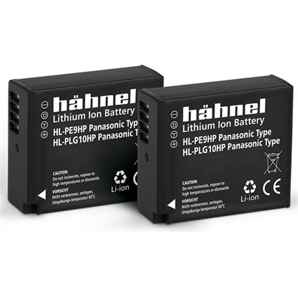 HAHNEL HL-PLG10HP TWIN PACK akkumulátor szett (Panasonic DMW-BLG10EHP 1000 mAh)