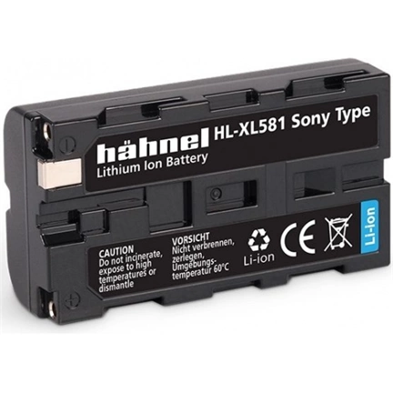 HAHNEL HL-XL581 akkumulátor (Sony NP-F530/F550/F570 2500 mAh)