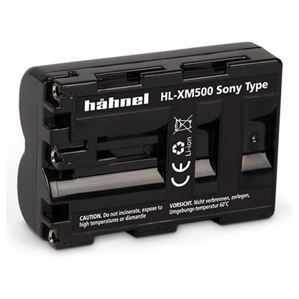 HAHNEL HL-XM500  akkumulátor (Sony NP-FM500H 1650 mAh)