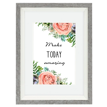 HAMA Livelli műanyag keret 10x15cm antracit