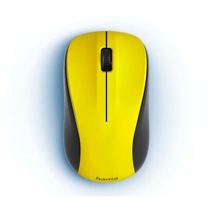 HAMA MW-300 V2 vezeték nélküli optikai egér - sárga