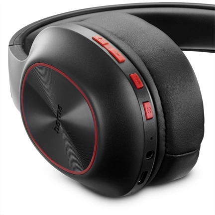 HAMA  STEREO BLUETOOTH HEADSET "SPIRIT CALYPSO II", FEKETE