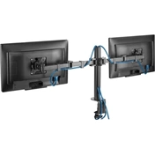 HAMA monitorkar "Dupla" Full Motion, 100x100, 2x35"-ig