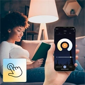 HAMA okos WiFi LED izzó E27 RGB 10W 806lm