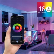 HAMA okos WiFi LED izzó E27 RGB 10W 806lm