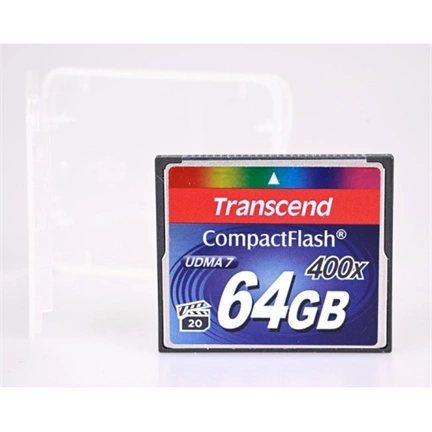 HASZNÁLT Transcend 64GB CF 400x kártya