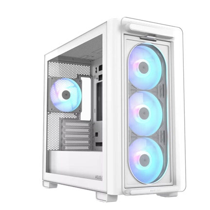 HÁZ ASUS A23 PLUS - micro-ATX számítógépház - fehér