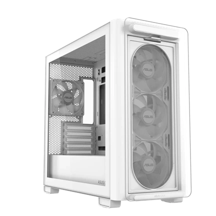 HÁZ ASUS A23 PLUS - micro-ATX számítógépház - fehér