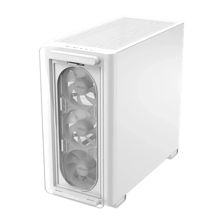 HÁZ ASUS A23 PLUS - micro-ATX számítógépház - fehér