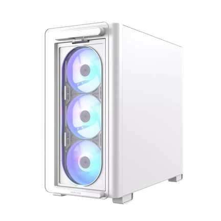 HÁZ ASUS A23 PLUS - micro-ATX számítógépház - fehér
