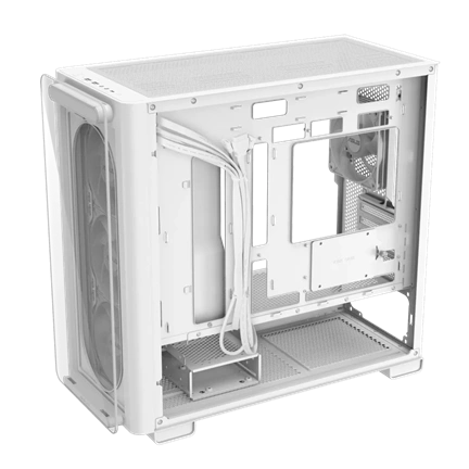 HÁZ ASUS A23 PLUS - micro-ATX számítógépház - fehér