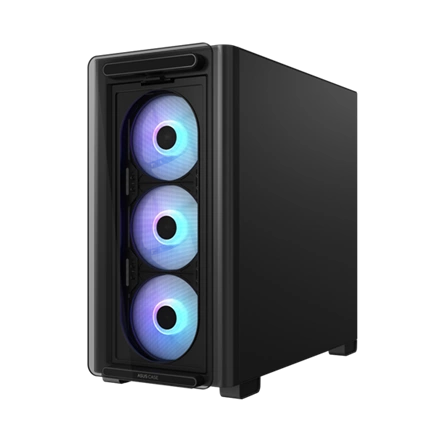 HÁZ ASUS A23 PLUS - micro-ATX számítógépház - fekete