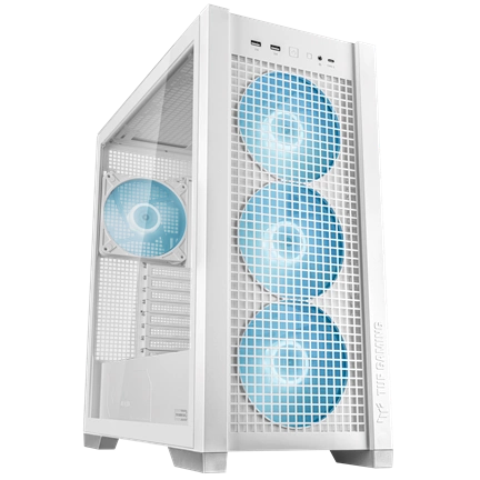 HÁZ ASUS TUF Gaming GT302 TG ARGB - Fehér