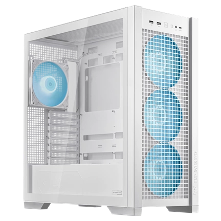 HÁZ ASUS TUF Gaming GT302 TG ARGB - Fehér