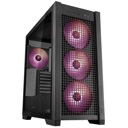 HÁZ ASUS TUF Gaming GT302 TG ARGB - Fekete