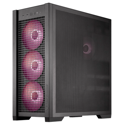 HÁZ ASUS TUF Gaming GT302 TG ARGB - Fekete